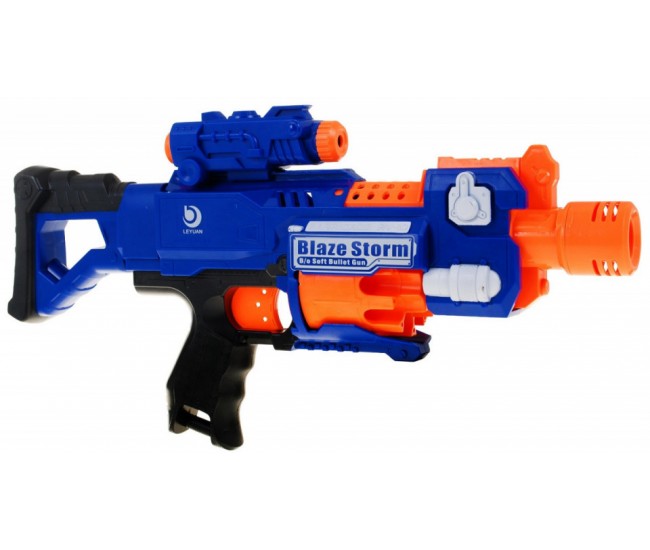 Arma de jucarie Blaze Storm, pusca semi automata cu baterii cu 20 gloante