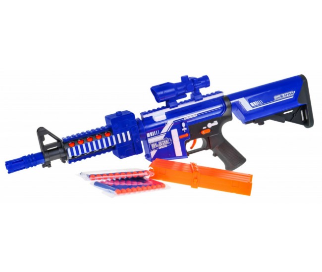 Arma de jucarie Blaze Storm Supe-R Speed, semi automata cu baterii si 20 gloante