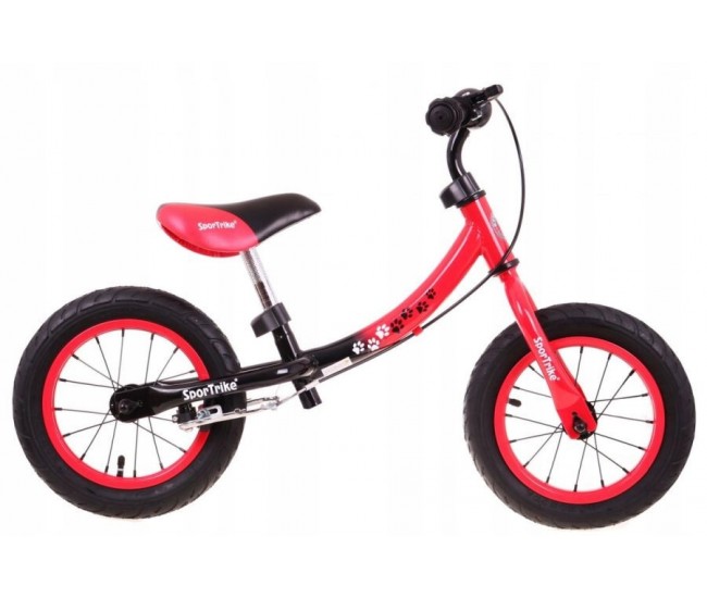 Bicicleta fara pedale cu cadru reversibil Boomerang WB-06, rosu