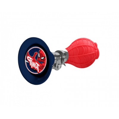 Claxon tip goarna Seven Spiderman pentru bicicleta, rosu