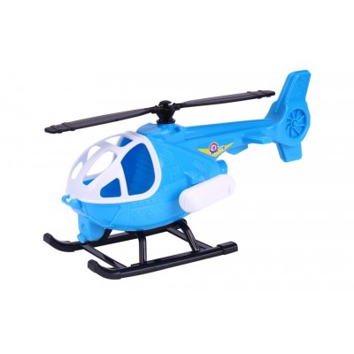 Elicopter de jucarie, Technok, 26 cm, albastru