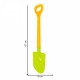 Harlet din plastic, TechnoK, (3480) 67 cm, pentru nisip, verde