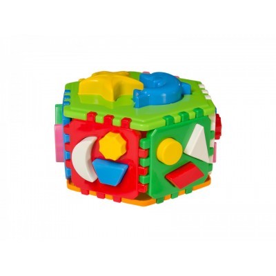 Jucarie educational, Technok, hexagon sortator de forme geometrice