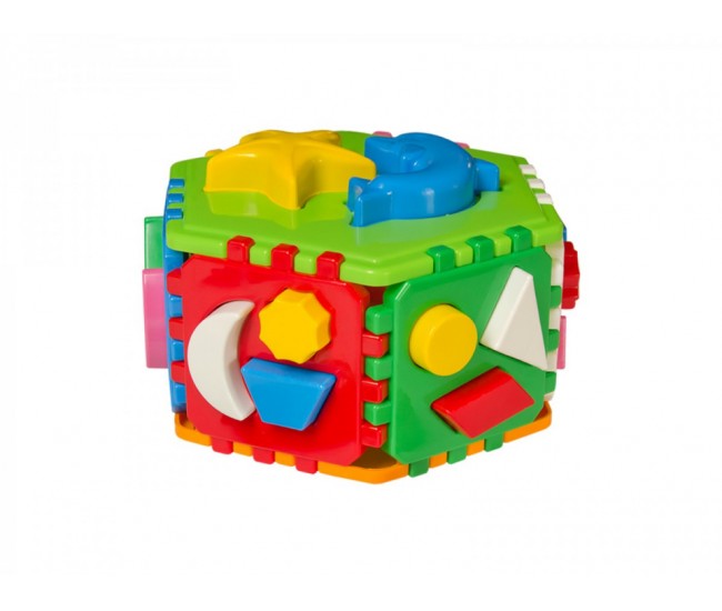 Jucarie educational, Technok, hexagon sortator de forme geometrice