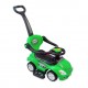 Masinuta premergator 3 in 1, cu maner parental, Mega Car, verde