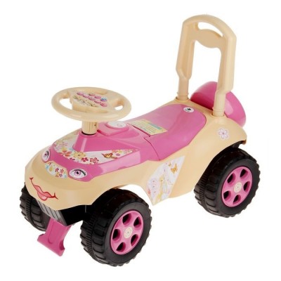 Masinuta Ride-on Doloni cu sunete si lumini, roz