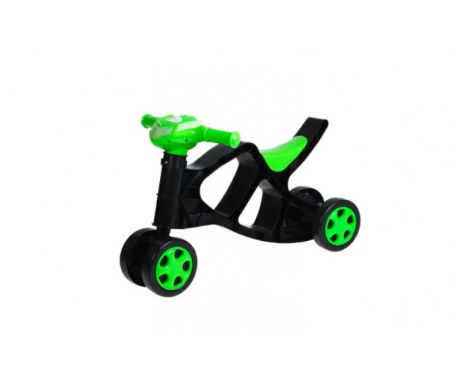 Minibike Doloni, negru cu verde