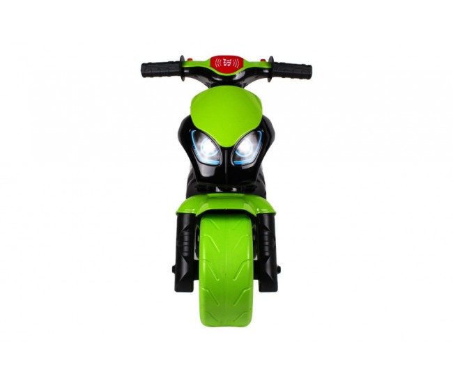 Motocicleta de curse Ride On Racing, TechnoK, cu sunete si lumini, negru