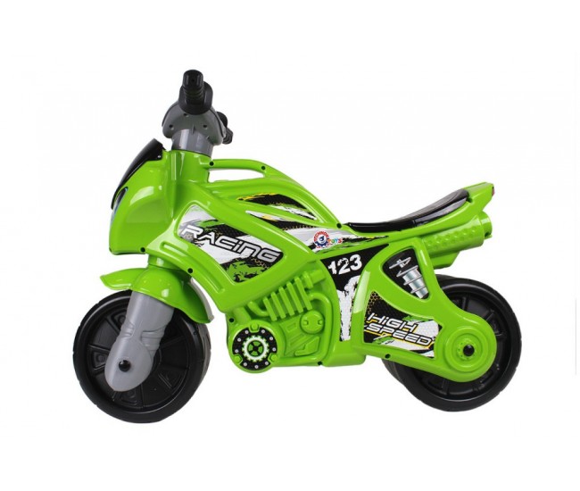 Motocicleta de curse Ride On Racing, TechnoK, verde