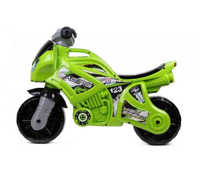 Motocicleta de curse Ride On, TechnoK, verde