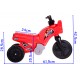 Motocicleta premergator Mochtoys, rosu