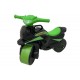 Motocicleta Ride-on de curse Doloni cu sunete si lumini, negru cu verde