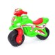 Motocicleta Ride-on de curse Doloni cu sunete si lumini, verde cu rosu