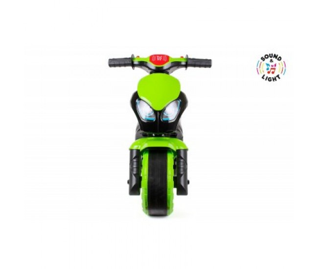 Motocicleta Ride On TechnoK, de curse cu sunete si lumini, Racing Hight Speed