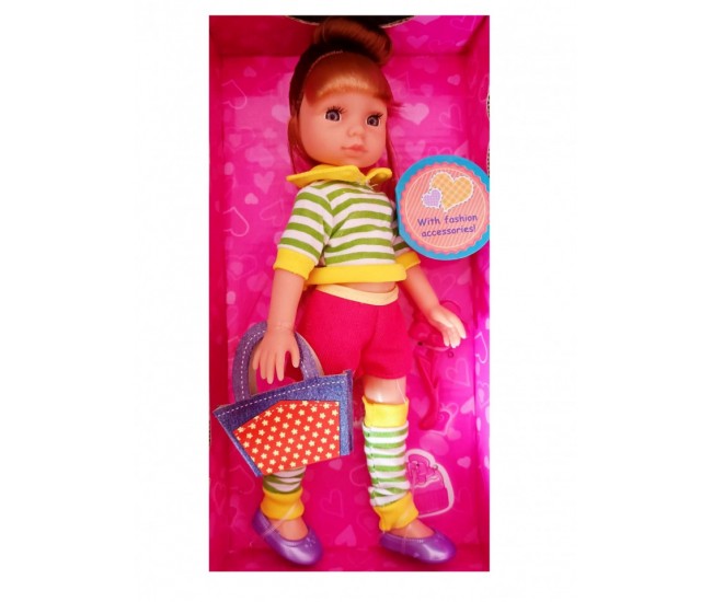 Papusa Baby Reina cu imbracaminte de sport, MalPlay, 24 cm