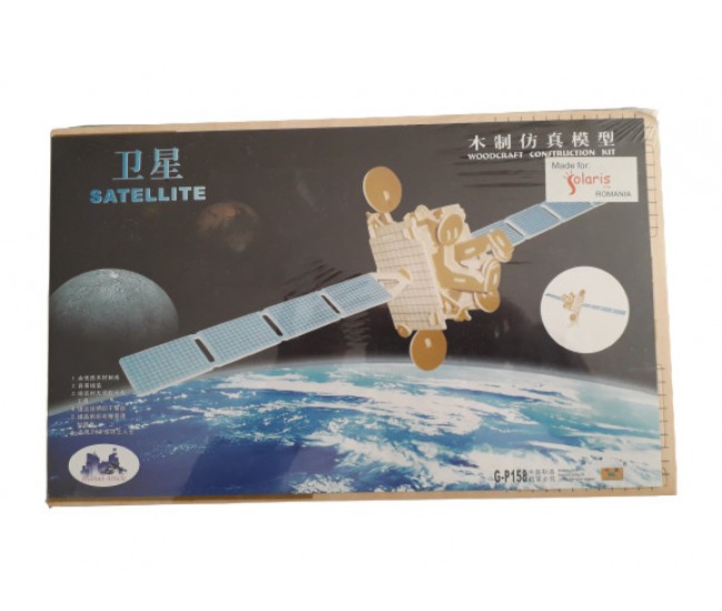 Puzzle 3D Satellite - model 2