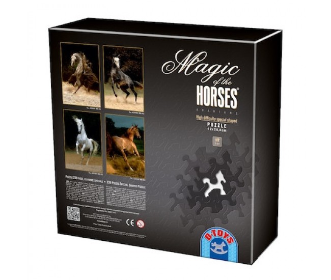 Puzzle D-toys - Cai Arabians MH02, 239 piese