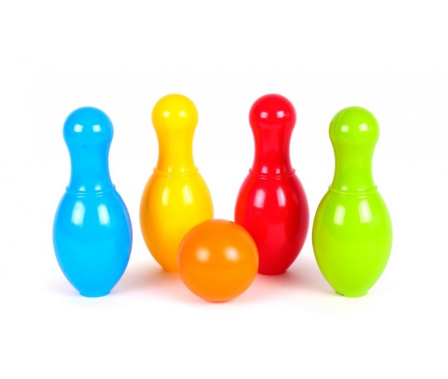 Set bowling, TechnoK, cu 4 popice