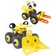 Set constructie vehicule 2 in 1, Globo Wtoy