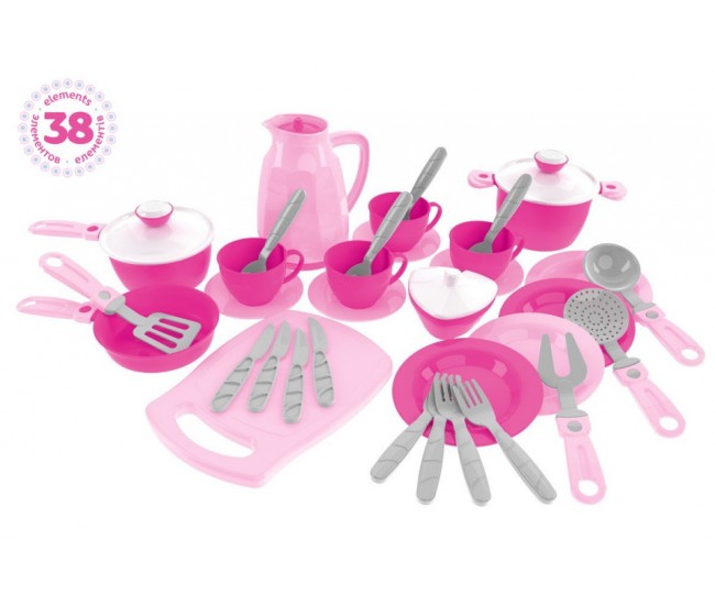 Set de vesela pentru gatit, 38 de piese