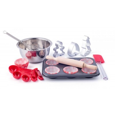 Set pentru preparat briose Woodyland cu accesorii