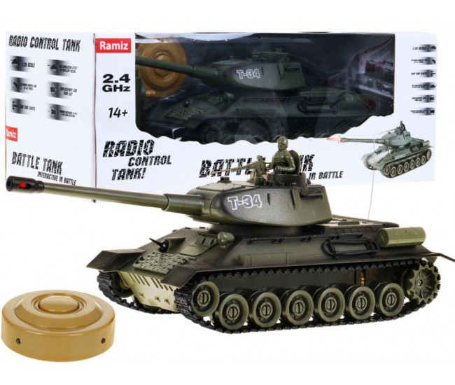 Tanc T-34, de atac cu telecomanda 1:28