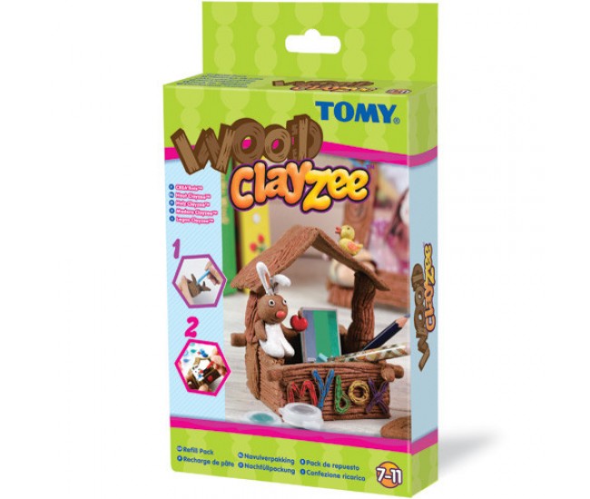 Tomy Clayzee joaca cu lemnul refill