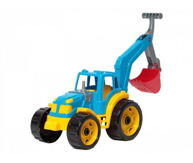 Tractor cu cupa, TechnoK, cu brat mobil