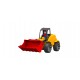 Tractoras cu buldozer frontal, diverse culori