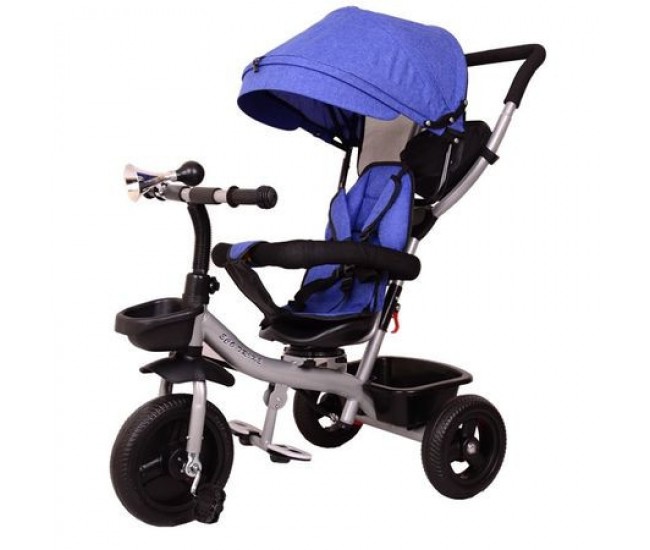 Tricicleta pentru copii Eco Trike, albastru