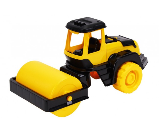 Utilaj compactor de jucarie, TechnoK,38 cm, galben