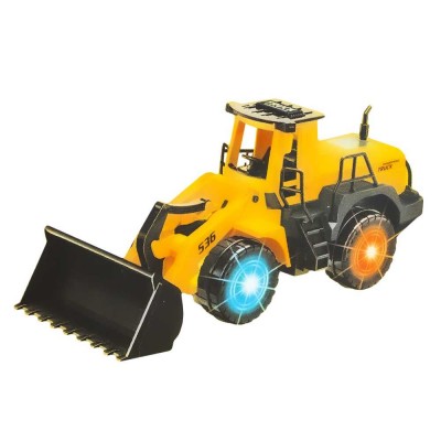 Excavator cu frictiune, lumina/sunet, 29x11x13 cm