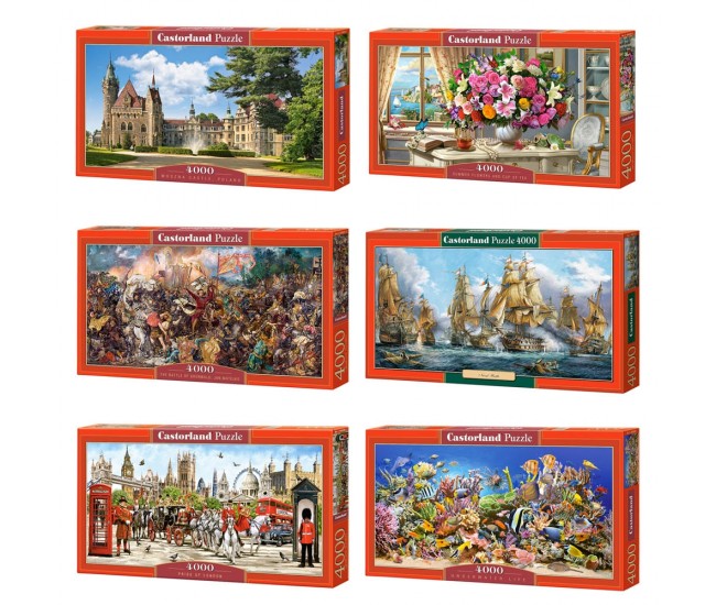 Puzzle 4000 Pcs - Castorland