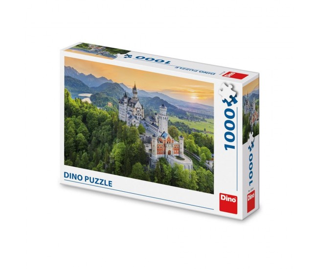 Puzzle Castelul Neuschwanstein, 1000 piese - DINO TOYS