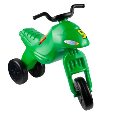 Motocicleta fara pedale, verde - ROBENTOYS