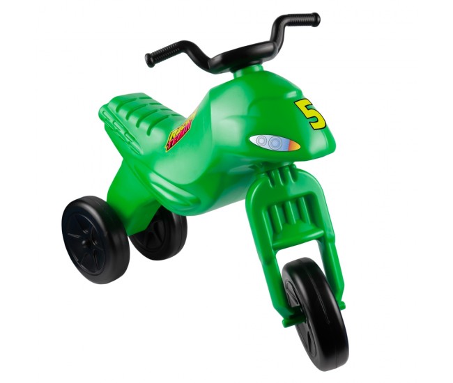 Motocicleta fara pedale, verde - ROBENTOYS