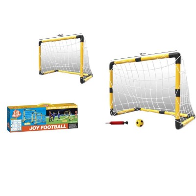 Poarta fotbal, 2 in 1, 45/90 cm