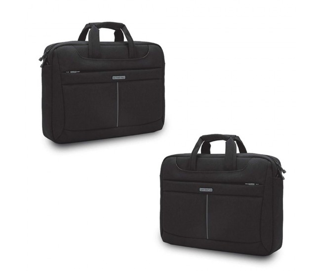 Geanta laptop, neagra, 40x8x32 cm - OFFISHOP