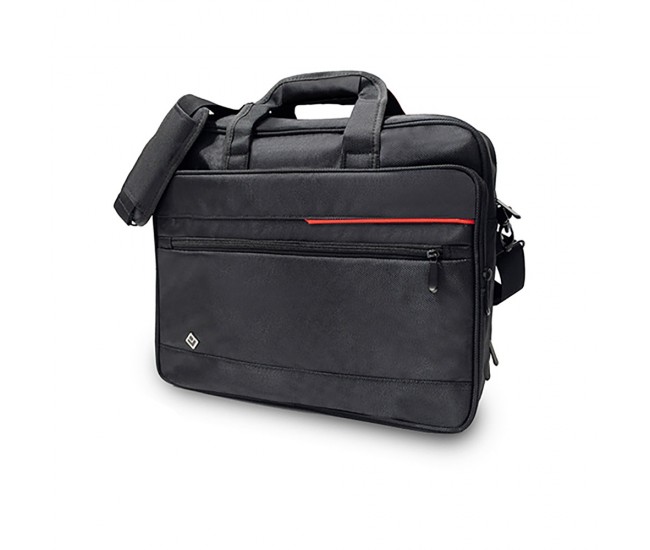 Geanta laptop, neagra, 40x14x30 cm - OFFISHOP