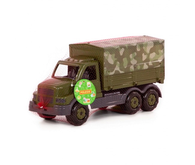 Camion militar cu prelata - Gigant, 44x16x22 cm, Wader