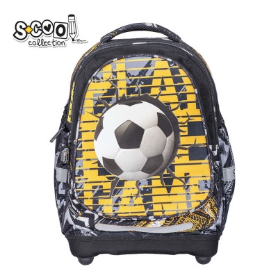 Ghiozdan anatomic FOOTBALL, 38x39x19.5 cm - S-COOL