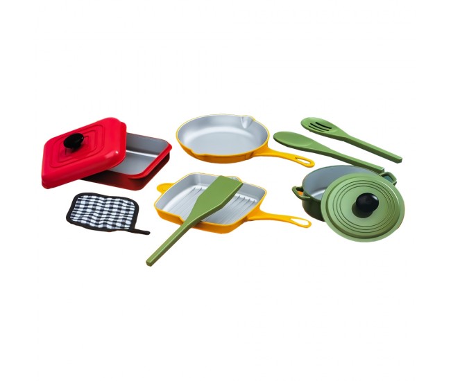 Play set bucatarie, 10 piese/set