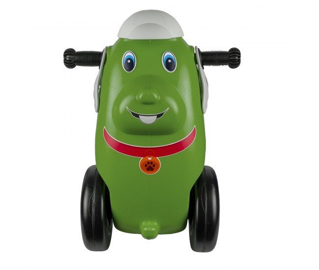 Catel cu roti, verde - ROBENTOYS