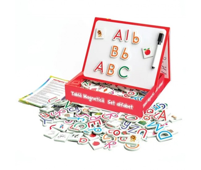 Smile Games - Joc educativ alfabetul pe tableta magnetica