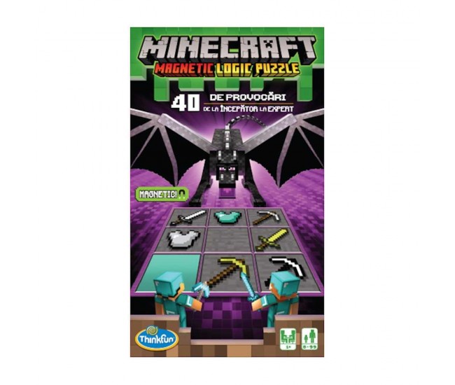 Thinkfun - Minecraft Magnetic, lb. romana