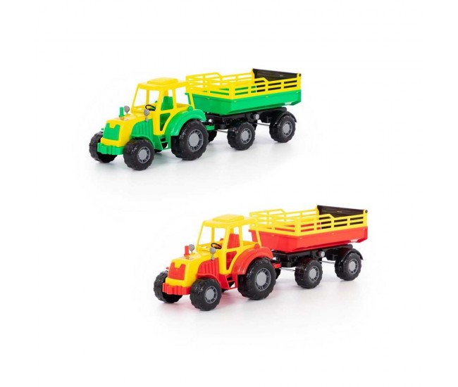 Tractor cu remorca - Altay, 57x17x18 cm, Polesie