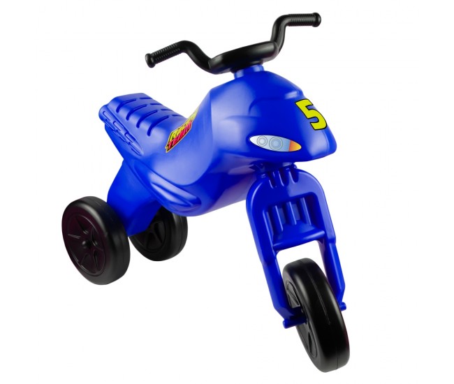 Motocicleta fara pedale, albastra - ROBENTOYS