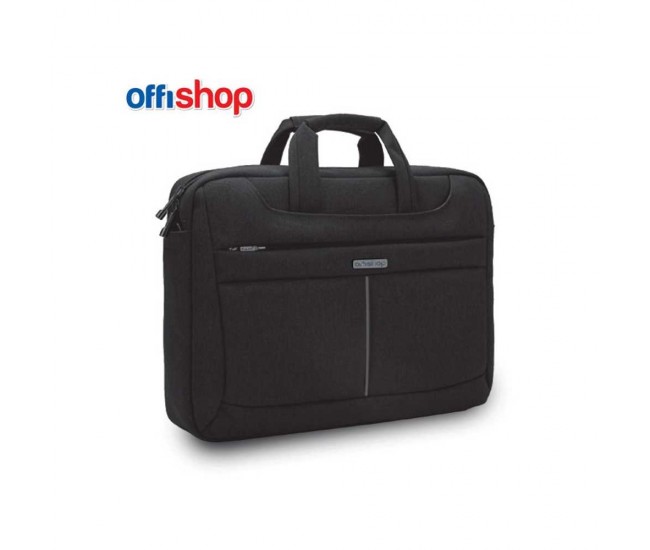 Geanta laptop, neagra, 40x8x32 cm - OFFISHOP