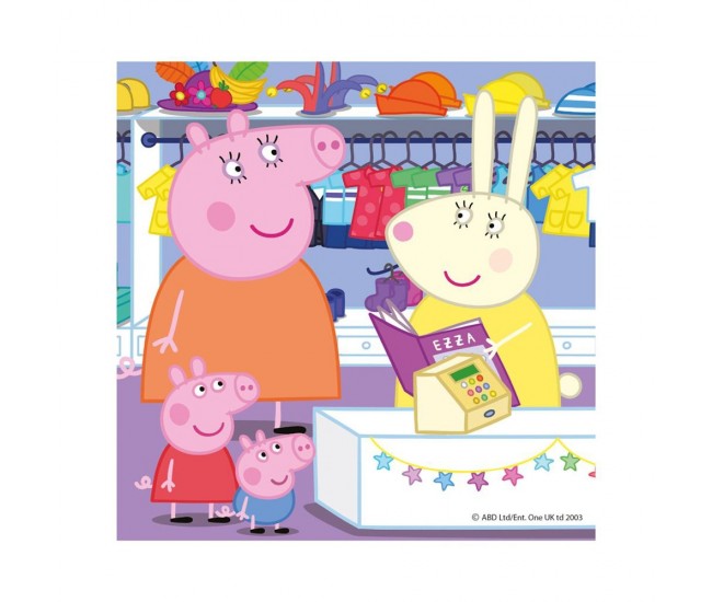 Puzzle Peppa Pig, 3x55 piese - DINO TOYS