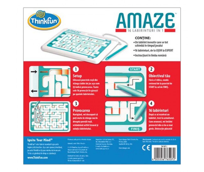 Thinkfun - Amaze, labirintul variabil